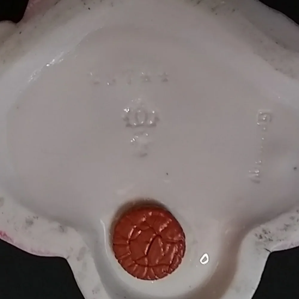 Vintage Figural Girl Flower Vase | EUC | Germany